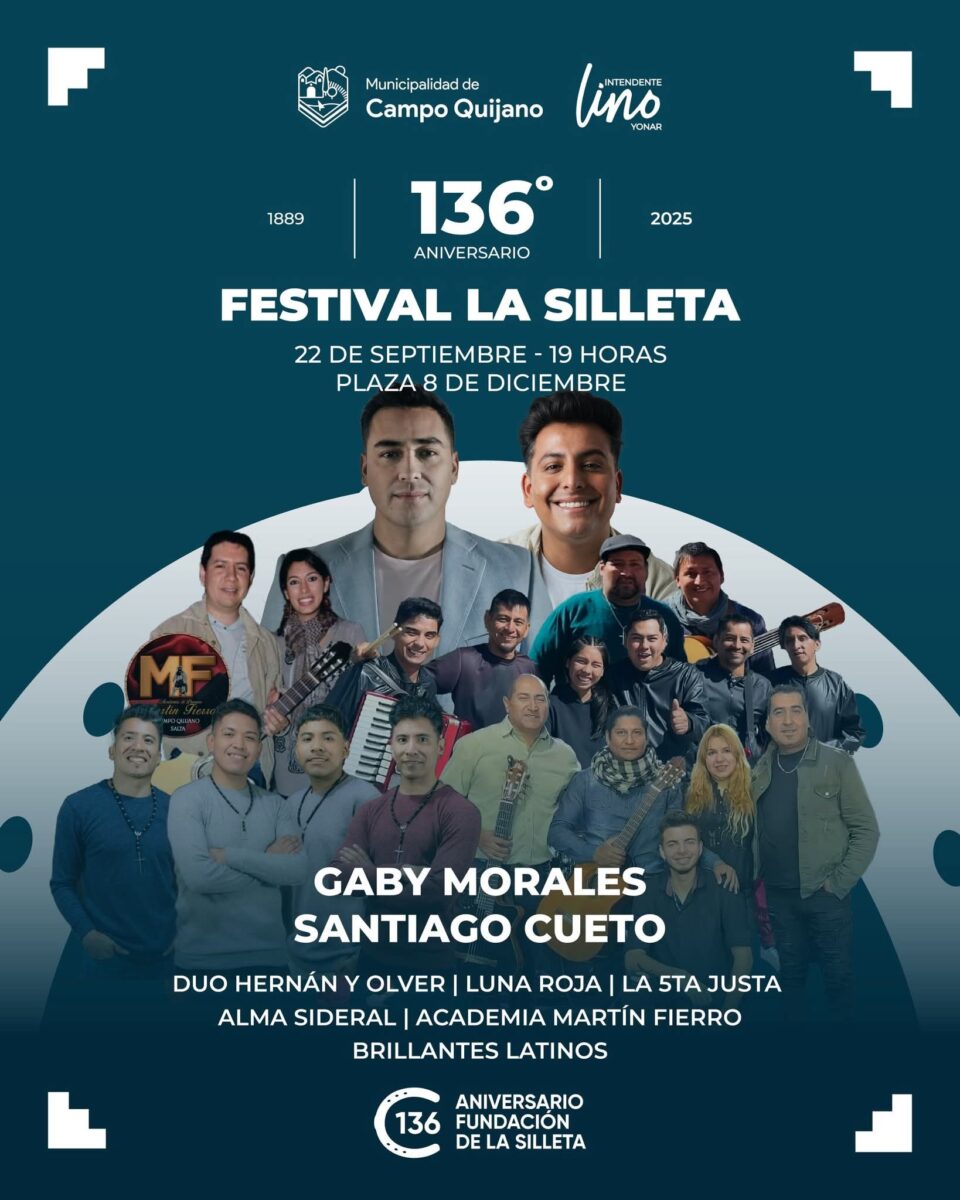 CARTELERA CONFIRMADA¡La Silleta está lista para vivir su gran noche! Celebramos 136 años de historia, trabajo y tradición y queremos compartirlo con toda la comunidad
