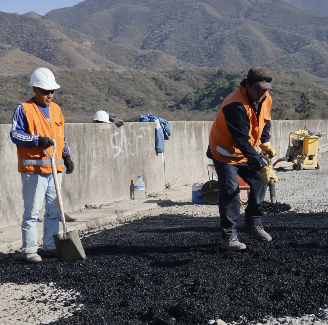 Seguimos trabajando en Dique Las Lomitas
