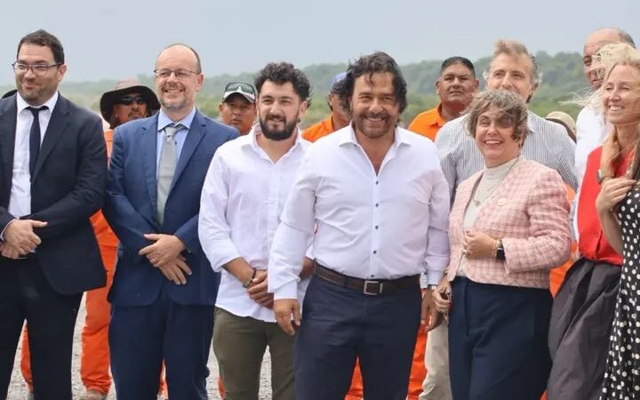 En Campo Quijano recibimos al gobernador Dr. Gustavo Sáenz.
