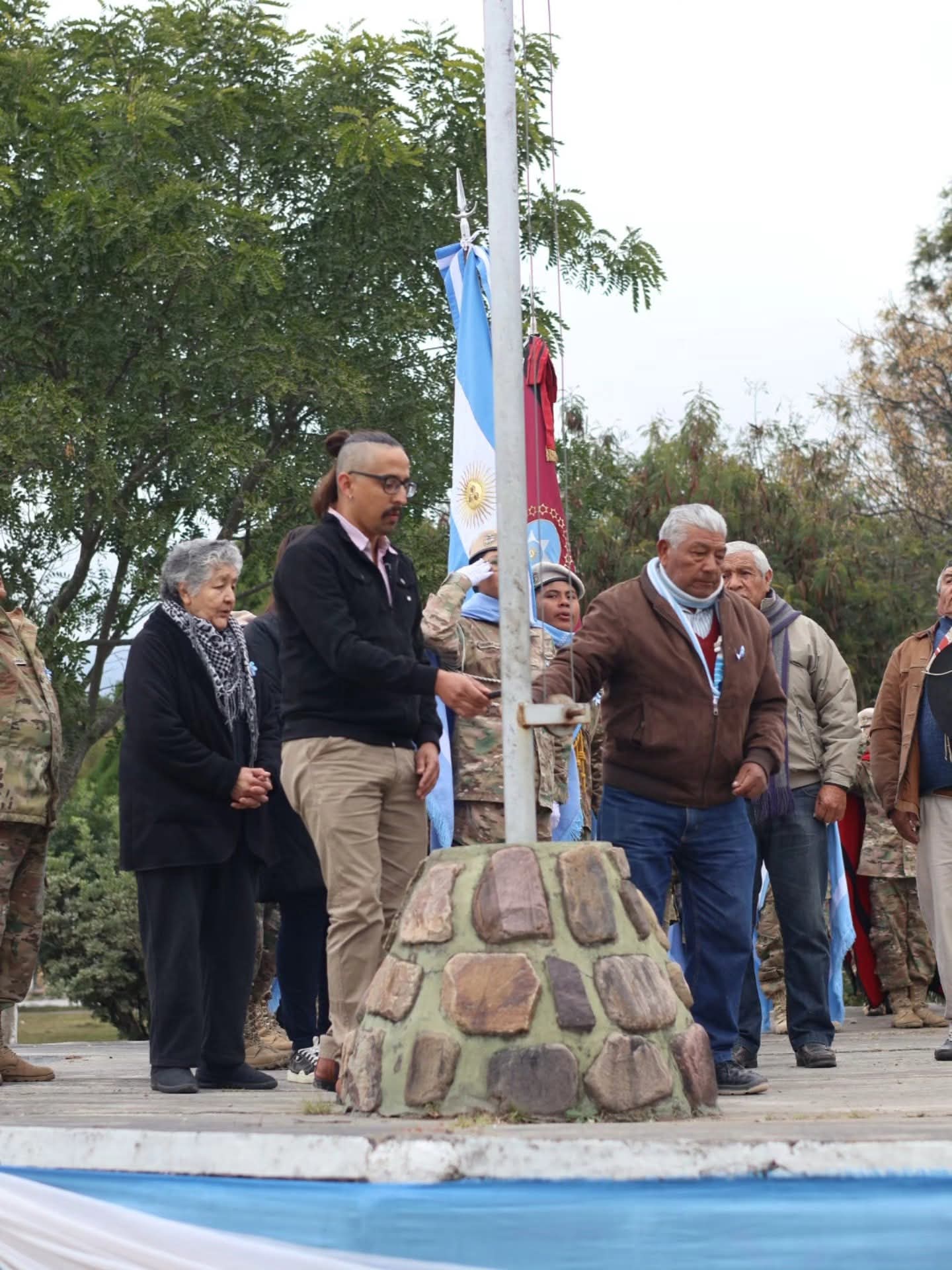 Se llevó adelante el Acto Patrio por el 25 de Mayo en Plaza 24 de Septiembre
