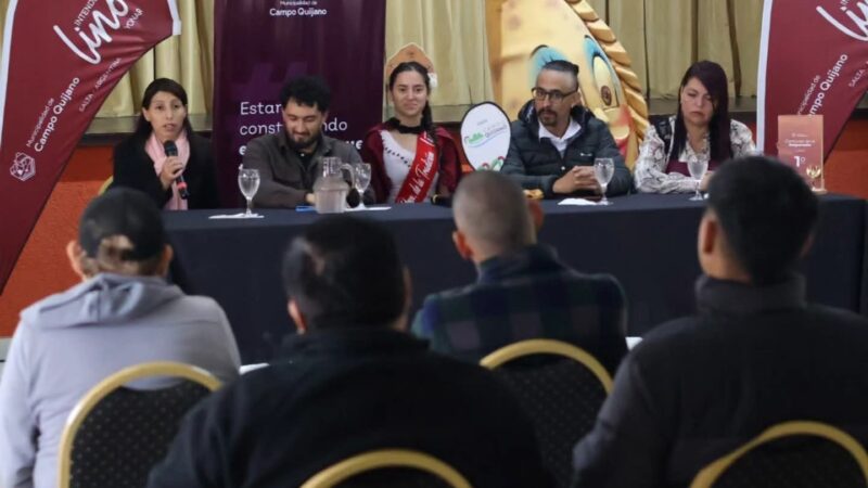 Conferencia de prensa del 5° Concurso de la Empanada