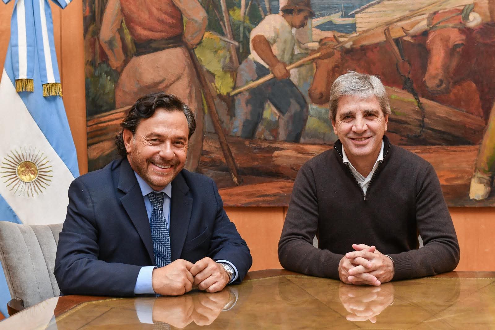 Exclusiva : Seanz y Caputo tuvieron una reunión