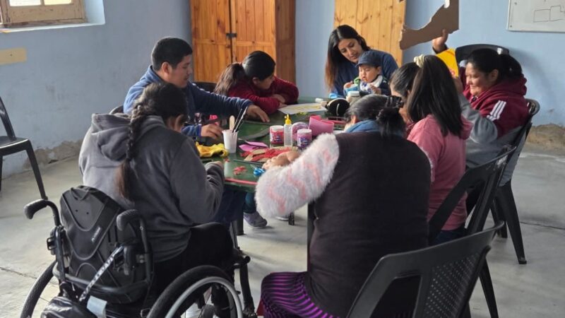 Taller Municipal para Adultos con Discapacidad en Campo Quijano.