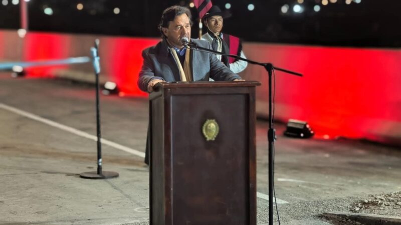 El puente sobre el río Vaqueros ya es una realidad: Sáenz habilitó una obra estratégica para Salta