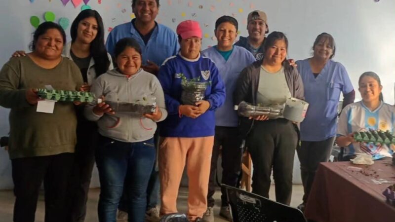 Una huerta que siembra autonomía e inclusión para adultos con discapacidad