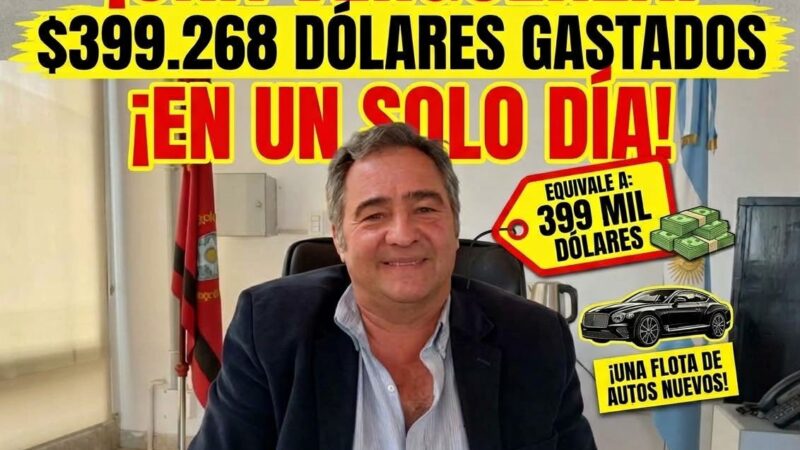 San Lorenzo dilapidó una fortuna en una fiesta mientras sigue cobrándole altos impuestos  todo a los vecinos.